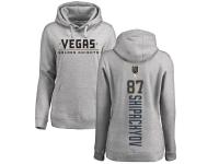 Women's Adidas NHL Vegas Golden Knights #87 Vadim Shipachyov Backer Gray Pullover Hoodie Adidas