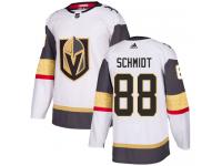 Women's Adidas NHL Vegas Golden Knights #88 Nate Schmidt Authentic Away Jersey White Adidas