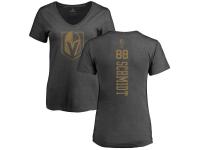 Women's Adidas NHL Vegas Golden Knights #88 Nate Schmidt One Color Backer Charcoal T-Shirt Adidas