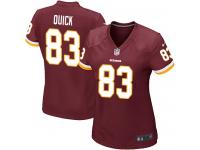 Women's Game Brian Quick #83 Nike Burgundy Red Home Jersey - NFL Washington Redskins
