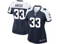 Women's Game Chidobe Awuzie #33 Nike Navy Blue Alternate Jersey - NFL Dallas Cowboys Throwback