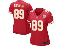 Women's Game Gavin Escobar #89 Nike Red Home Jersey - NFL Kansas City Chiefs