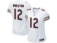 Women's Game Markus Wheaton #12 Nike White Road Jersey - NFL Chicago Bears