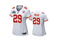 Women's Kansas City Chiefs Kendall Fuller White Super Bowl LIV Game Jersey