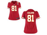Women's Kansas City Chiefs Nike Red #81 Kelvin Benjamin Game Jersey