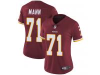 Women's Limited Charles Mann #71 Nike Burgundy Red Home Jersey - NFL Washington Redskins Vapor