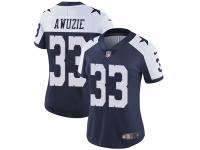 Women's Limited Chidobe Awuzie #33 Nike Navy Blue Alternate Jersey - NFL Dallas Cowboys Vapor Untouchable Throwback