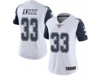 Women's Limited Chidobe Awuzie #33 Nike White Jersey - NFL Dallas Cowboys Rush