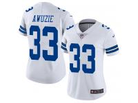 Women's Limited Chidobe Awuzie #33 Nike White Road Jersey - NFL Dallas Cowboys Vapor Untouchable