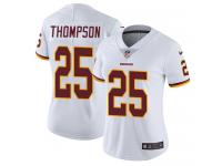 Women's Limited Chris Thompson #25 Nike White Road Jersey - NFL Washington Redskins Vapor