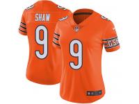 Women's Limited Connor Shaw #9 Nike Orange Jersey - NFL Chicago Bears Rush