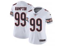 Women's Limited Dan Hampton #99 Nike White Road Jersey - NFL Chicago Bears Vapor Untouchable