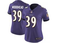 Women's Limited Danny Woodhead #39 Nike Purple Home Jersey - NFL Baltimore Ravens Vapor Untouchable