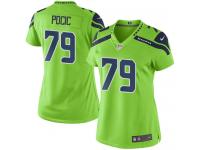 Women's Limited Ethan Pocic #79 Nike Green Jersey - NFL Seattle Seahawks Rush