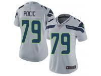 Women's Limited Ethan Pocic #79 Nike Grey Alternate Jersey - NFL Seattle Seahawks Vapor Untouchable