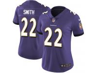 Women's Limited Jimmy Smith #22 Nike Purple Home Jersey - NFL Baltimore Ravens Vapor Untouchable