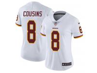 Women's Limited Kirk Cousins #8 Nike White Road Jersey - NFL Washington Redskins Vapor Untouchable