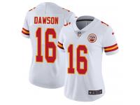 Women's Limited Len Dawson #16 Nike White Road Jersey - NFL Kansas City Chiefs Vapor Untouchable