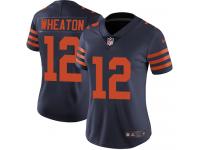 Women's Limited Markus Wheaton #12 Nike Navy Blue Alternate Jersey - NFL Chicago Bears Vapor Untouchable