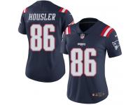 Women's Limited Rob Housler #86 Nike Navy Blue Jersey - NFL New England Patriots Rush