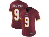 Women's Limited Sonny Jurgensen #9 Nike Burgundy Red Home Jersey - NFL Washington Redskins Vapor