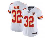 Women's Limited Spencer Ware #32 Nike White Road Jersey - NFL Kansas City Chiefs Vapor Untouchable