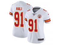 Women's Limited Tamba Hali #91 Nike White Road Jersey - NFL Kansas City Chiefs Vapor Untouchable