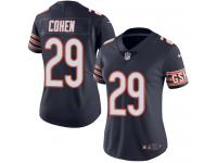 Women's Limited Tarik Cohen #29 Nike Navy Blue Home Jersey - NFL Chicago Bears Vapor Untouchable