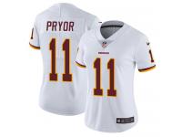 Women's Limited Terrelle Pryor #11 Nike White Road Jersey - NFL Washington Redskins Vapor Untouchable