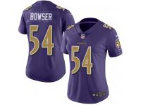 Women's Limited Tyus Bowser #54 Nike Purple Jersey - NFL Baltimore Ravens Rush