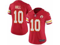 Women's Nike Kansas City Chiefs #10 Tyreek Hill Limited Red Rush NFL Jersey
