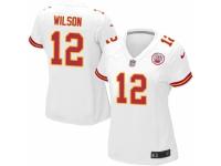 Women's Nike Kansas City Chiefs #12 Albert Wilson Game White NFL Jersey