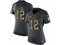 Women's Nike Kansas City Chiefs #12 Albert Wilson Limited Black 2016 Salute to Service NFL Jersey