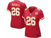 Women's Nike Kansas City Chiefs #26 KeiVarae Russell Game Red Team Color NFL Jersey