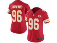 Women's Nike Kansas City Chiefs #96 Jaye Howard Limited Red Rush NFL Jersey