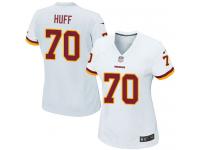 Women's Nike Washington Redskins #70 Sam Huff Game White NFL Jersey