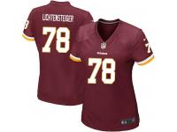 Women's Nike Washington Redskins #78 Kory Lichtensteiger Game Burgundy Red Team Color NFL Jersey