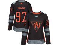 Women's North America Hockey Connor McDavid adidas Black 2016 World Cup of Hockey Premier Player Jersey