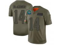 Youth #14 Limited Justin Blackmon Camo Football Jersey Jacksonville Jaguars 2019 Salute to Service