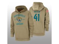 Youth 2019 Salute to Service Josh Allen Jaguars Tan Sideline Therma Hoodie Jacksonville Jaguars