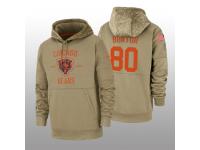 Youth 2019 Salute to Service Trey Burton Bears Tan Sideline Therma Hoodie Chicago Bears