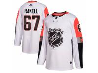 Youth Adidas Anaheim Ducks #67 Rickard Rakell Authentic White 2018 All-Star Pacific Division NHL Jersey