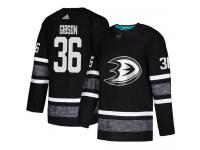 Youth Anaheim Ducks #36 John Gibson Adidas Black Authentic 2019 All-Star NHL Jersey