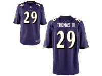 Youth Baltimore Ravens Earl Thomas III Nike Purple Game Jersey