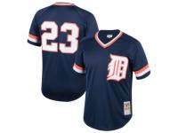 Youth Detroit Tigers Kirk Gibson Mitchell & Ness Navy Cooperstown Collection Mesh Batting Practice Jersey