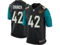 Youth Game Barry Church #42 Nike Black Alternate Jersey - NFL Jacksonville Jaguars