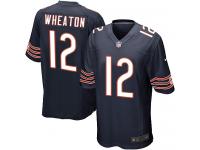 Youth Game Markus Wheaton #12 Nike Navy Blue Home Jersey - NFL Chicago Bears