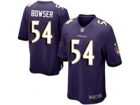 Youth Game Tyus Bowser #54 Nike Purple Home Jersey - NFL Baltimore Ravens