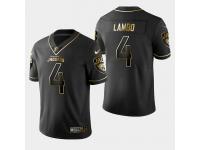 Youth Jacksonville Jaguars #4 Josh Lambo Golden Edition Vapor Untouchable Limited Jersey - Black