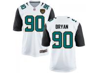 Youth Jacksonville Jaguars #90 Taven Bryan Nike White Game Jersey